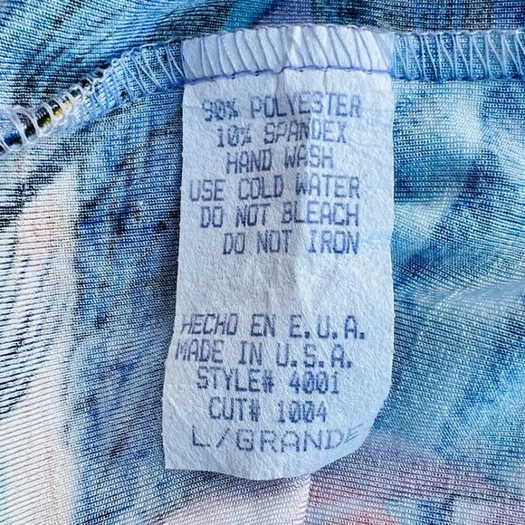 Vintage 90s Hawaiian Mini Dress - Picture 6 of 6